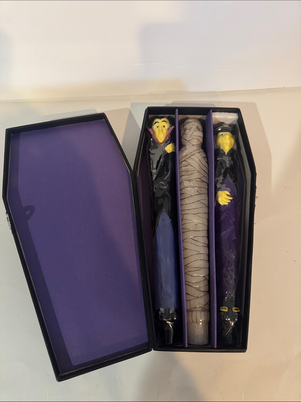 Tapered Halloween Candles Set of 3